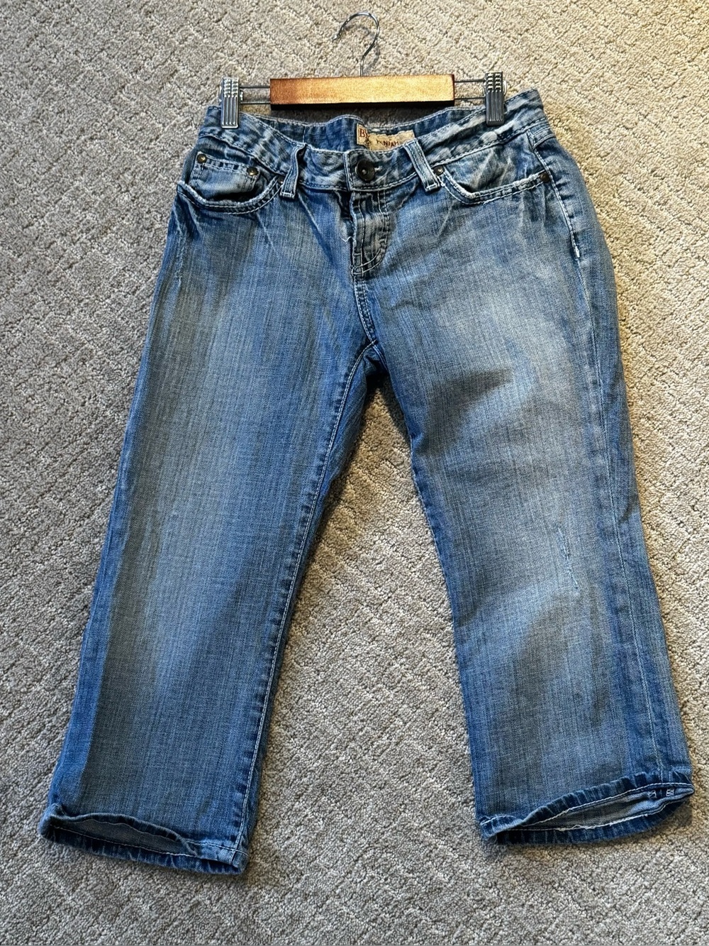 BKE Light Blue Cropped Jeans